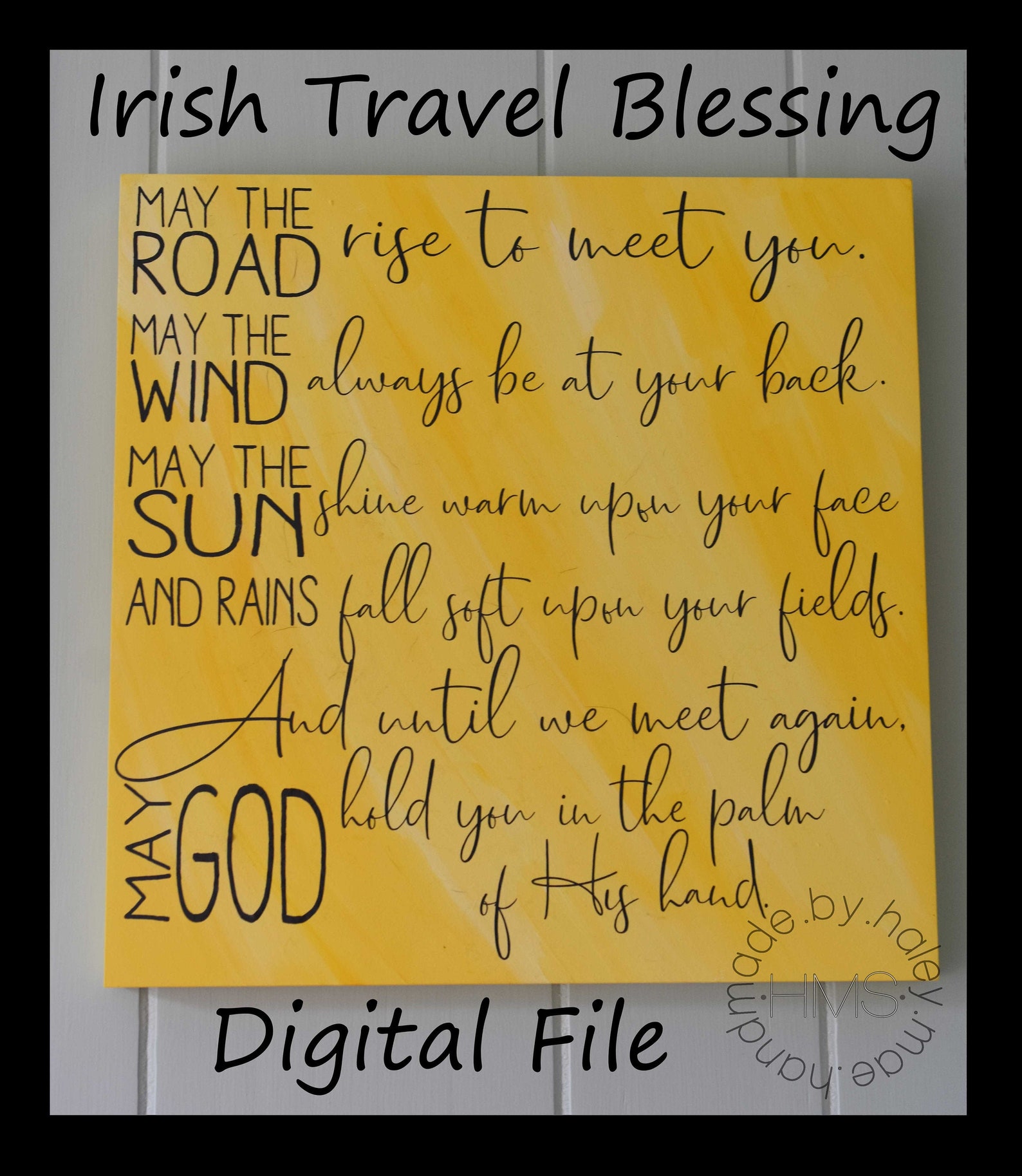 irish blessing about travel