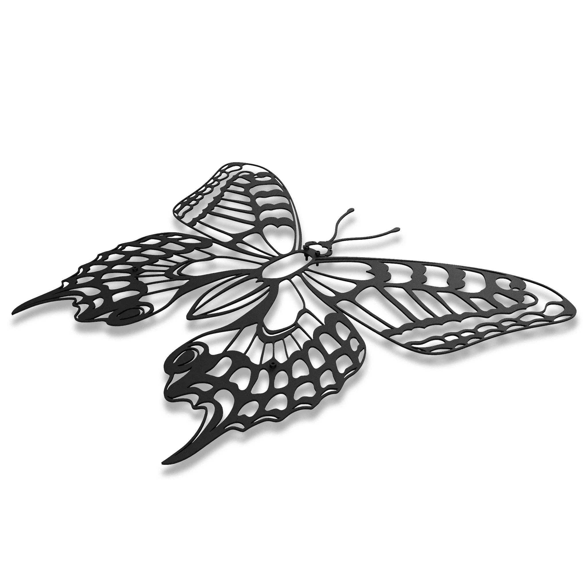 Butterfly Metal Wall Art Beautiful Butterfly Indoor or Etsy UK