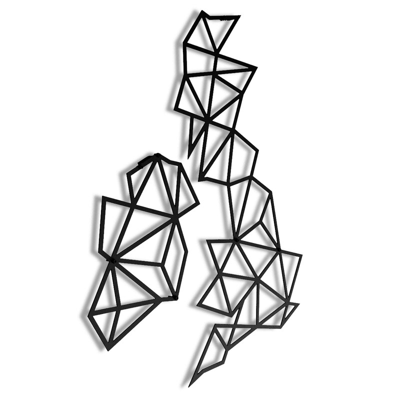 Metal World Map british Isles Map Metal Wall Art Etsy UK