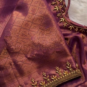 Maggam Work Blouse | Handmade Embroidery Blouse | Saree Blouse with Handmade Embroidery| Designer Blouse | Wedding Blouse | Aari Work Blouse