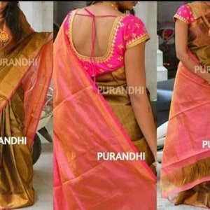 uppada silk saree| uppada silk saree with blouse| green soft silk saree| designer bridal saree| Bollywood wedding saree