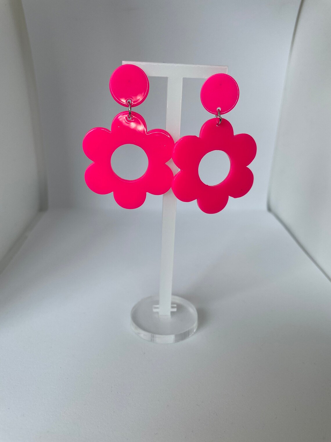 Flower Power Earrings Mary Quant Daisy Gifts for Her Retro Etsy