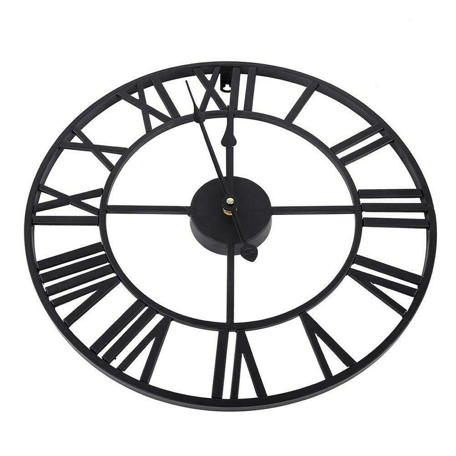 Large Roman Wall Clock 60cm/ Wall Clock Decor / Farmhouse Wall Etsy