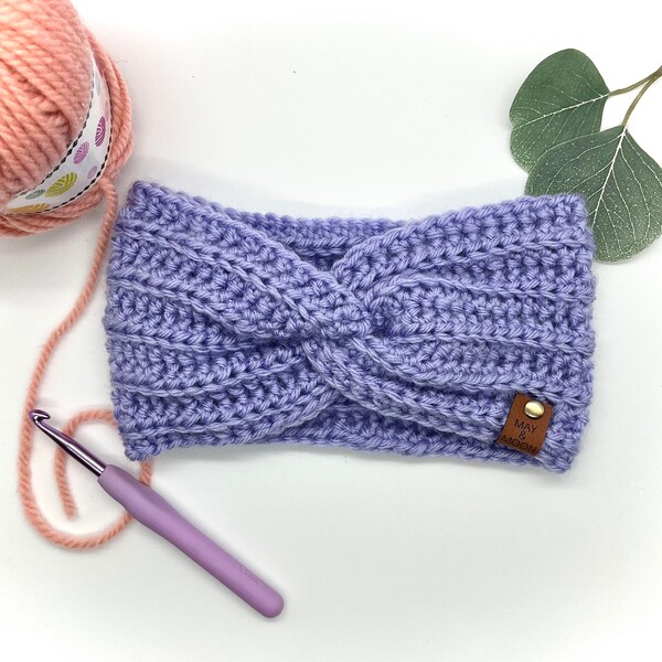 Twisted Winter Headband // Crochet Ear Warmer // Women’s Cold Weather Headband, Gifts for Her