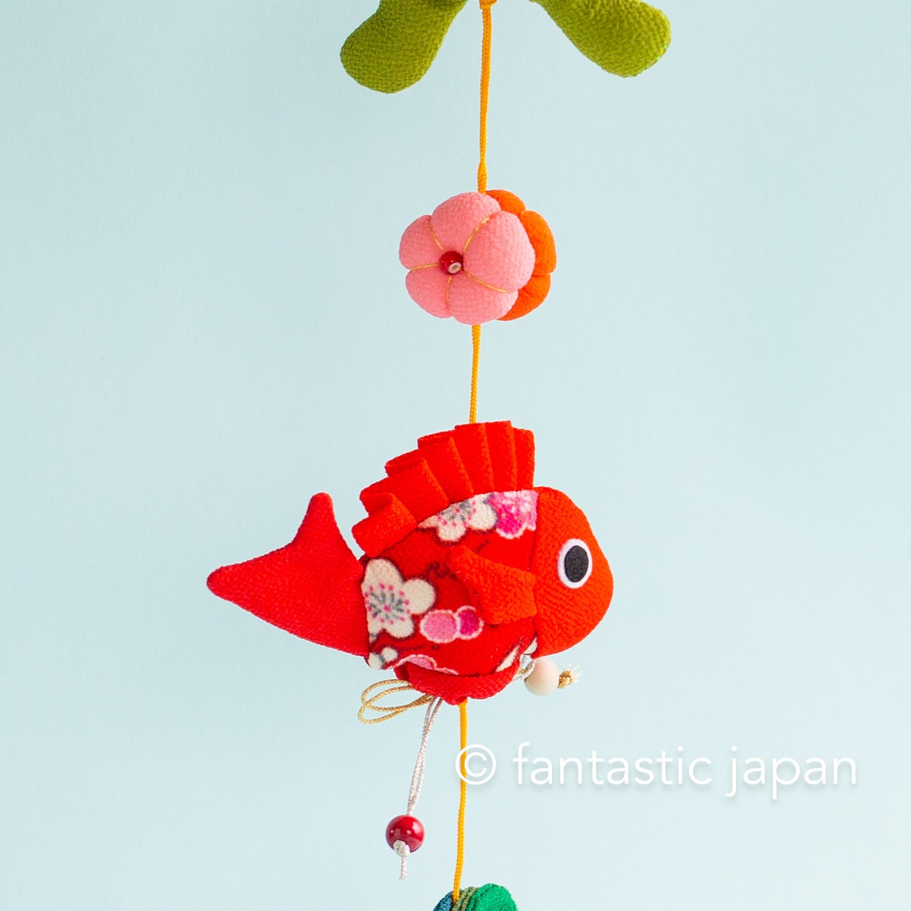 Japanese HandMade Traditional Hanging Ornament Mobiles, Hina dolls