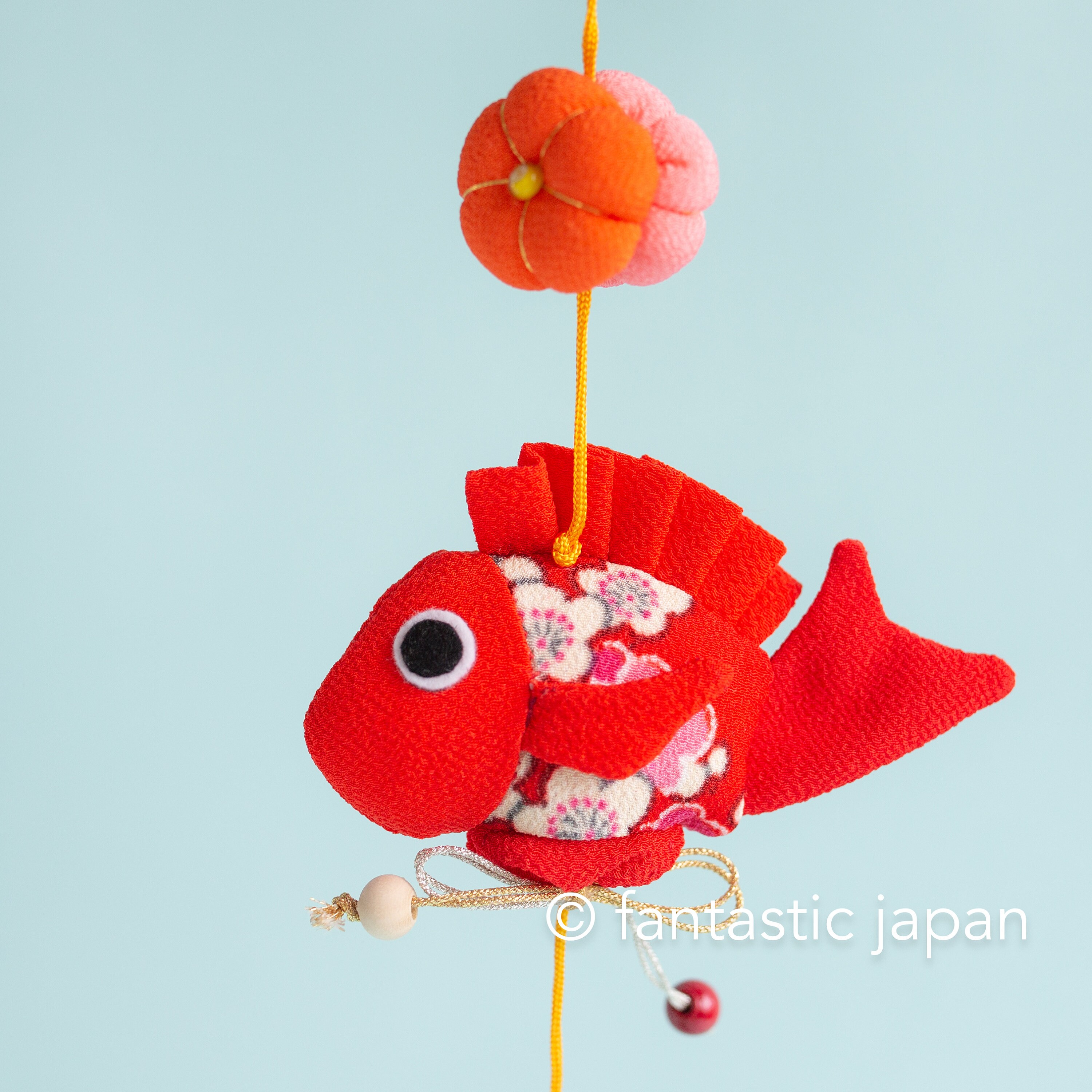 Japanese HandMade Traditional Hanging Ornament Mobiles, Hina dolls
