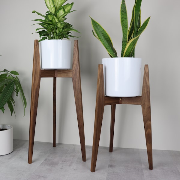 Moderner Blumenhocker ""Flair"" / Blumenhocker für innen / Mid Century Modern /"
