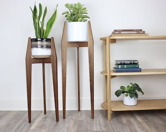 Tall Plant Stand "Deluxe" / Indoor Plant Stand / Mid century modern Plant Stand