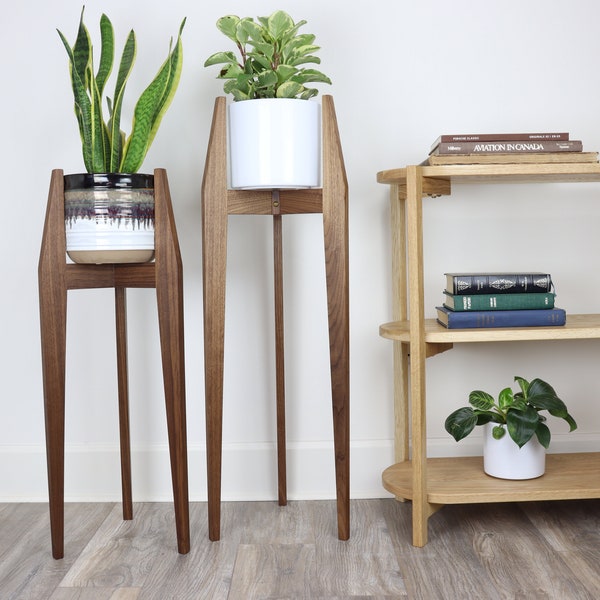 Tall Plant Stand "Deluxe" / Indoor Plant Stand / Mid century modern Plant Stand