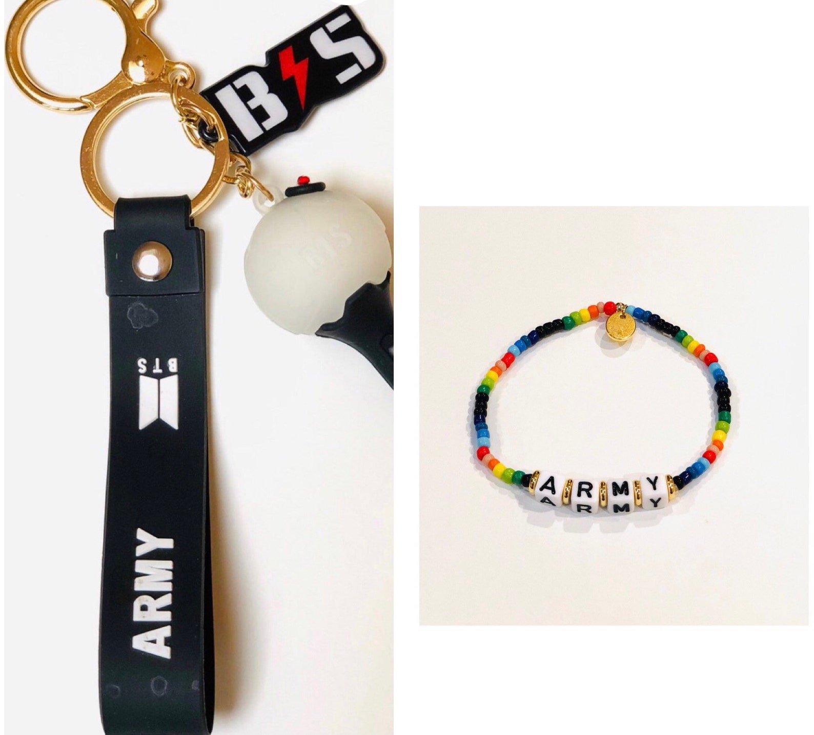BTS Keychain Army Bomb Keychain BTS Army Bracelets BTS Army Etsy