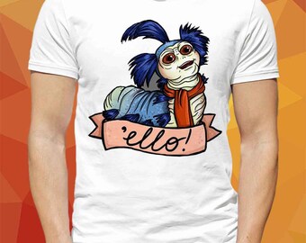 The Worm T Shirt Ello Labyrinth Cult Film 80s Fantasy Vintage Coll Gift Tee 241