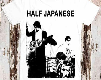 Graphic Half Japanese Rock Music Tee Top Vintage Unisex Ladies T shirt 8297
