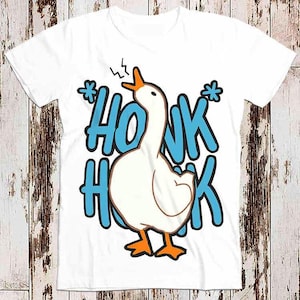 Honk Honk Madafakas Duck Goose Best Seller T Shirt Music Retro Top Tee Gift Cool Unisex 8537