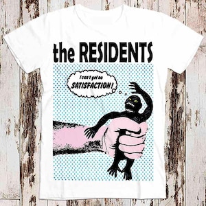 The Residents Satisfaction T-Shirt Top Tee Retro Punk Vintage Unisex Ladies 8217