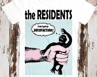 The Residents Satisfaction T-Shirt Top Tee Retro Punk Vintage Unisex Ladies 8217