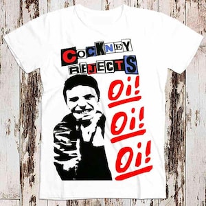 Cockney Rejects Oi Oi Oi Punk Rock Band Poster Retro Gift