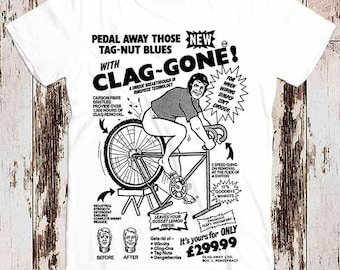 Clag Gone Peadel Away Those Tag Nut Blues Funny Gift Top Tee T Shirt 8895