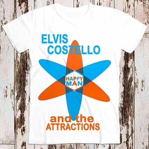 Elvis Costello Vintage T Shirt - Etsy