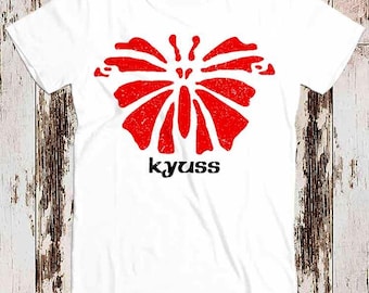 Kyuss Butterfly Stoner Hard 80s Rock Music Best Seller T Shirt Music Retro Top Tee Gift Cool Unisex 8570