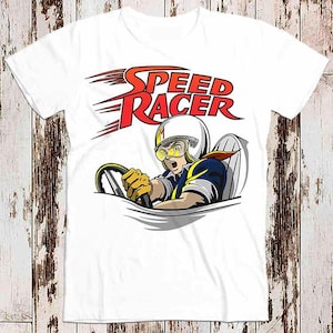 Speed Racer Go Movie Poster Bestseller T-Shirt Musik Retro Top Tee Geschenk Cool Unisex 8624