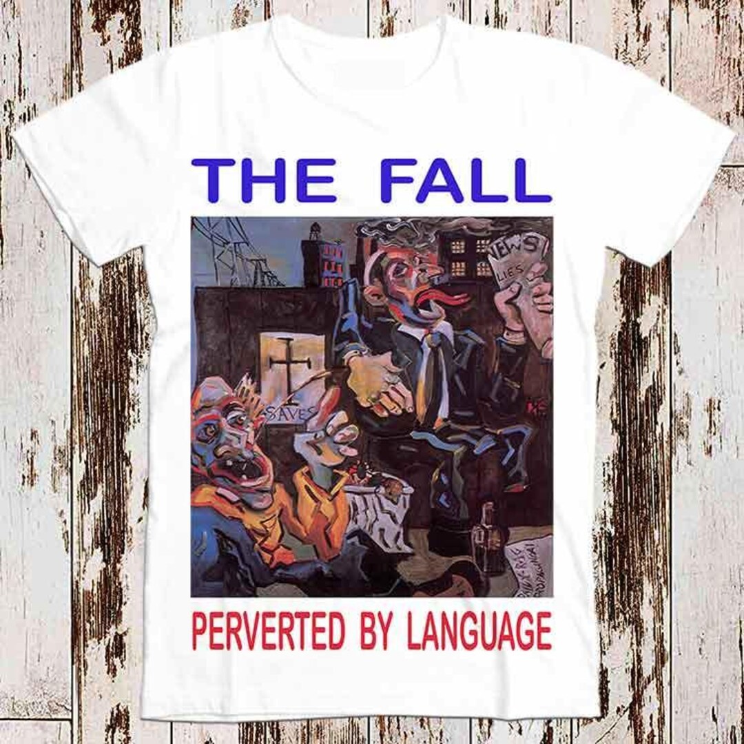 The Fall / Mark E Smith T-Shirts Perverted By Language Cd Image Band - Foto 3
