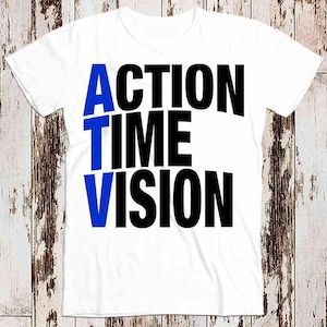 Maglietta TV alternativa B1918 Action Time Vision Box Set Best Seller T Shirt Musica Retro Top Tee Regalo Cool Unisex 8493