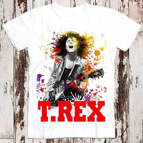 T.REX ロックバンド マーク・ボラン ミュージックTシャツ トップ