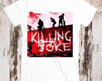 キリングジョーク 走る子供 ミーム Tシャツ カルト映画 レトロ