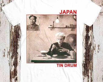 Japan Tin Drum T Shirt Unisex Adult Mens Womens Gift Cool Music