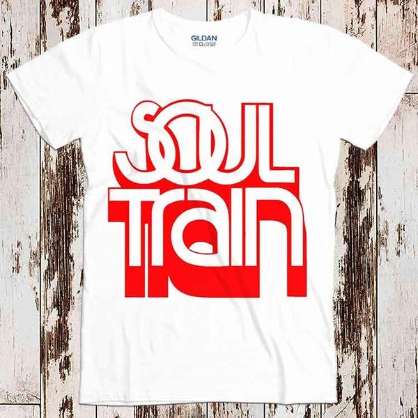 Soul Train Classic Logo 70s US TV Soul Music Super Cool Best Gift Top Tee T Shirt 8826