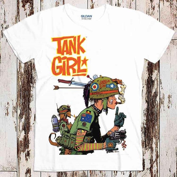 Charlie Don’t Surf Tank Girl Tee Top Rétro Cool vintage Unisexe Dames T Shirt 8240