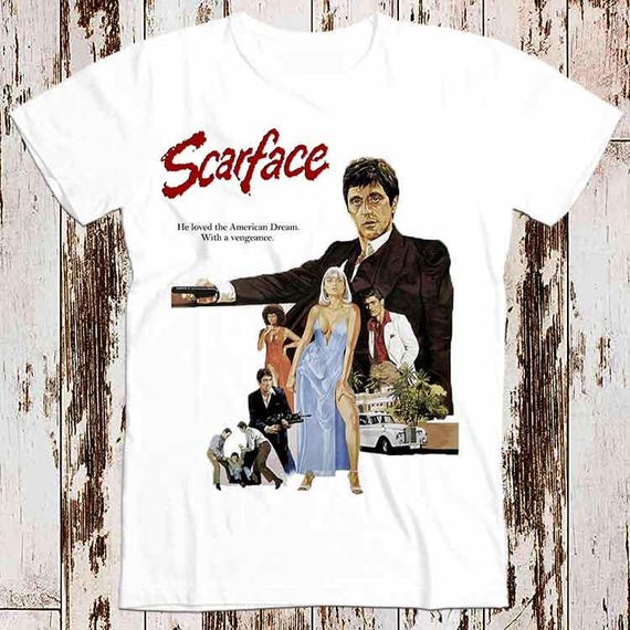 Cookies Scarface Tee Buy Scarface Al Pacino Film Poster Tee Top