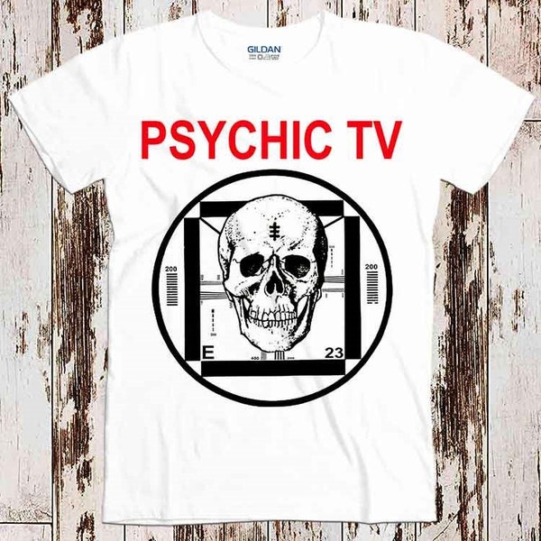 Psychic Tv Force The Hand of change Tee Top Unisex Ladies T shirt 8351