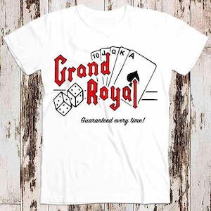 Grand Royal 1990s Record Label Vinyl T Shirt Logo Music Retro Vintage Top Tee Gift Super Cool Ladies Unisex 8475