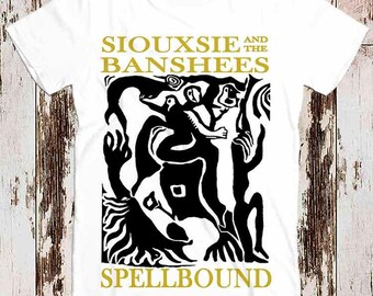 Siouxsie And The Banshees Spellbound Top Tee Vintage Unisex Damen T-Shirt 8336