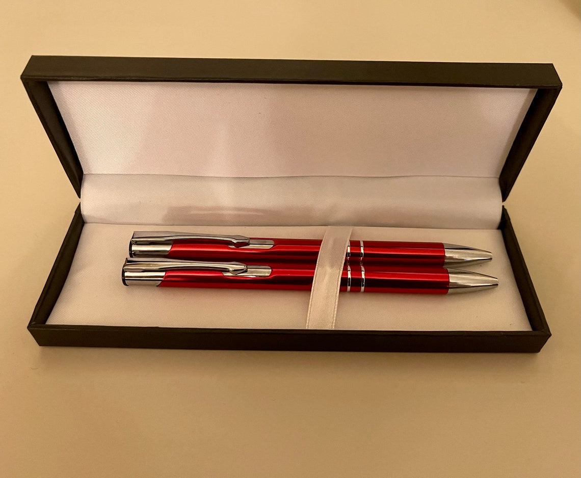 Personalised Gift Engraved Pens Great Christmas Gift Present Etsy