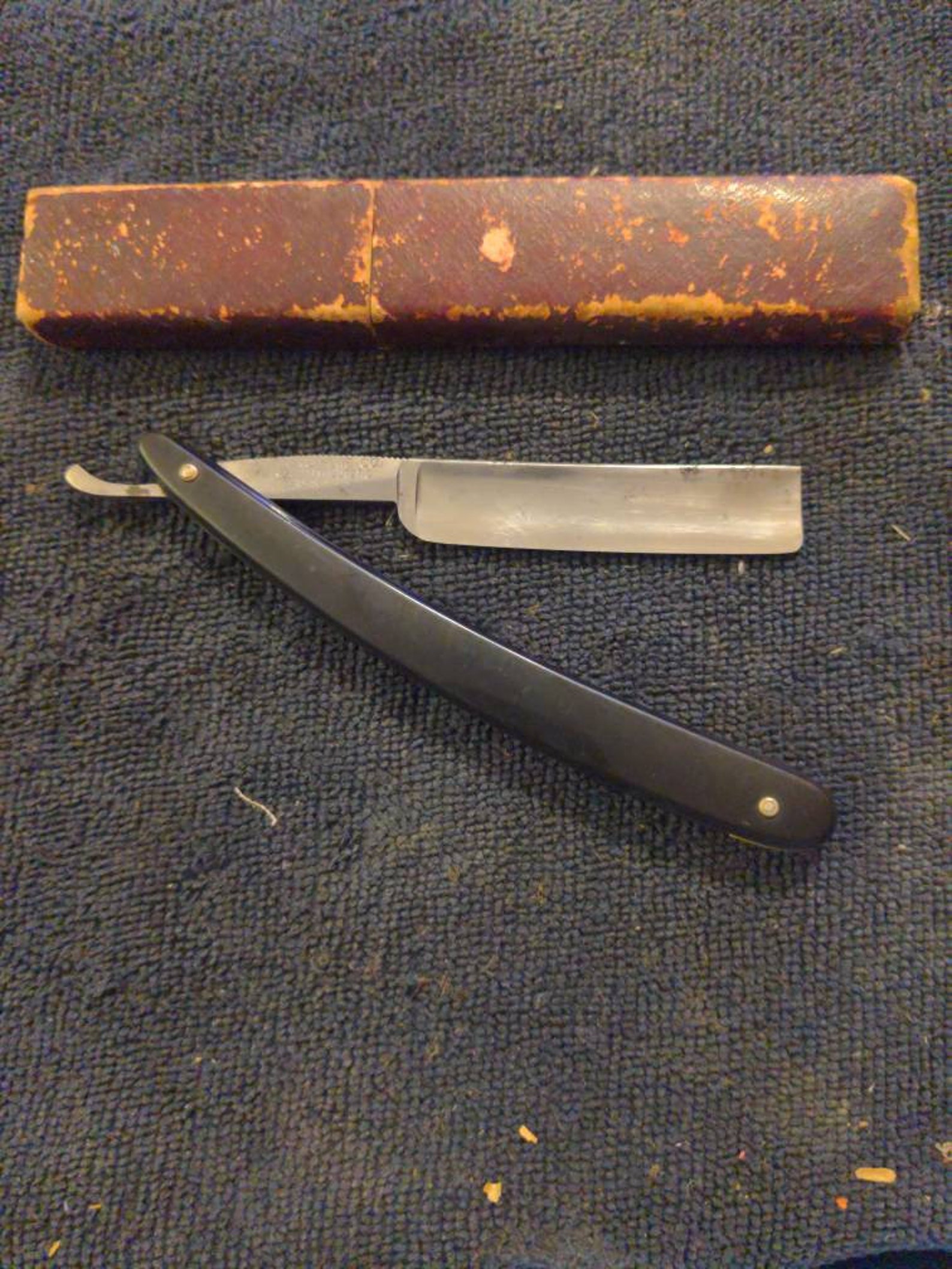 Vintage KeenKutter Straight Razor Box Shave Ready Etsy