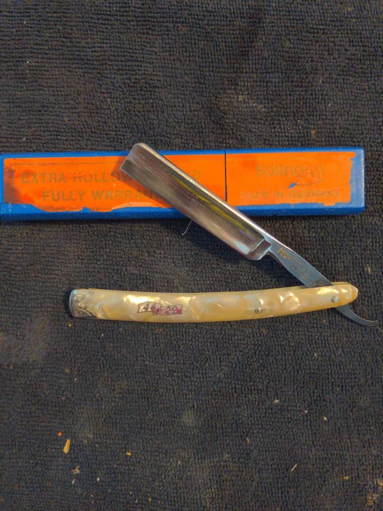 Vintage Economy Supply Straight Razor Box Shave Ready Etsy