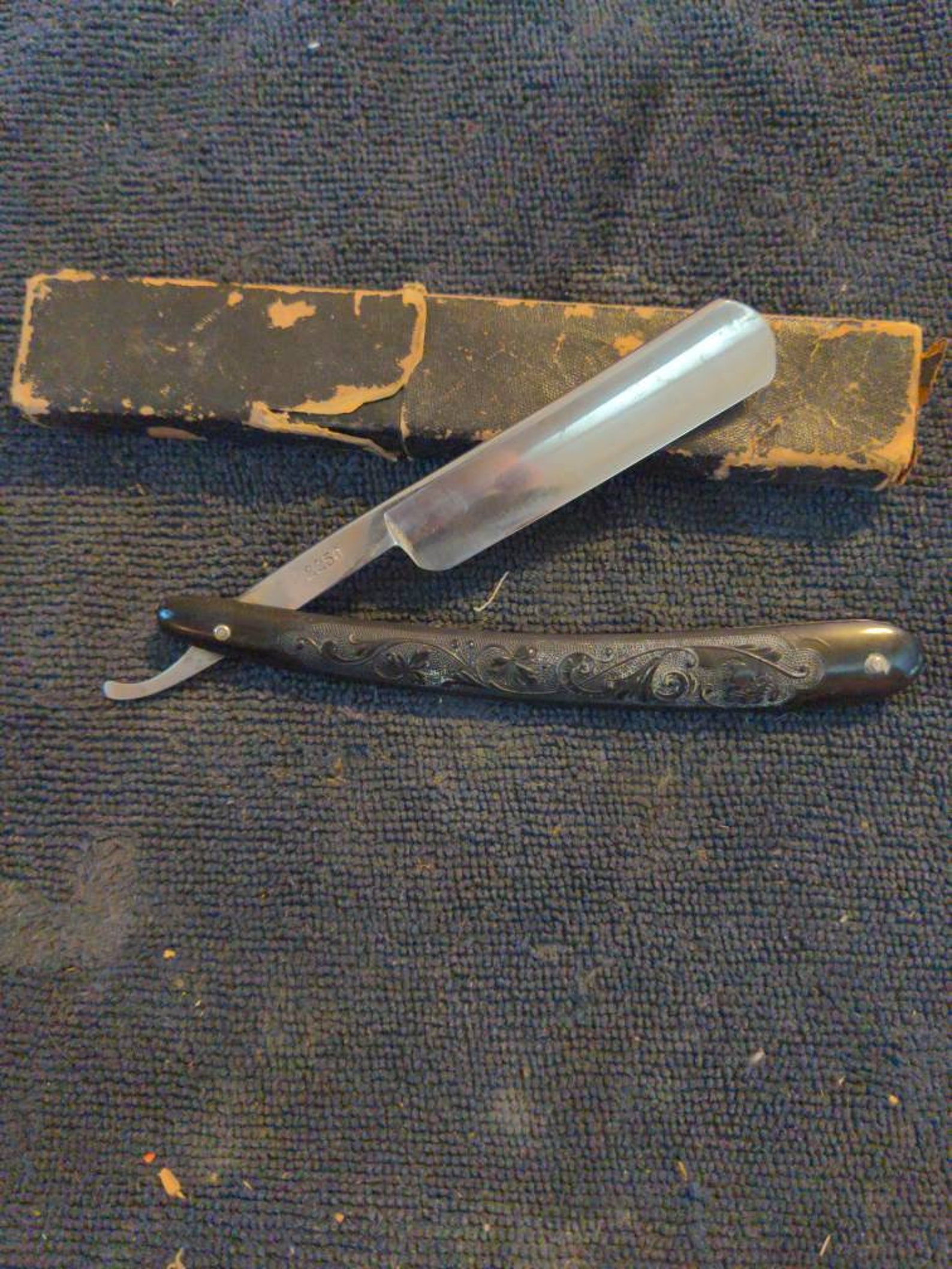 Vintage Hilger & Sons Straight Razor Box Shave Ready Etsy