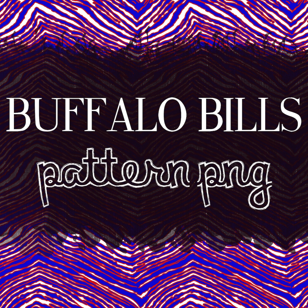 Buffalo Bills Zubaz Style Repeating Pattern PNG Etsy