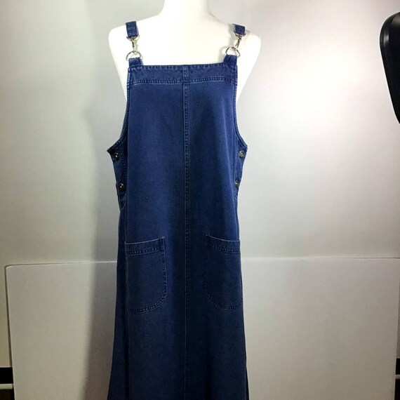 Vtg Directives Denim Lagenlook Jumper L