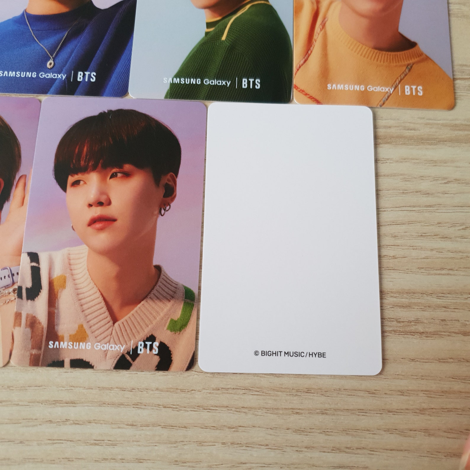 BTS Samsung Photocards Set Edición Oficial 2021 Etsy