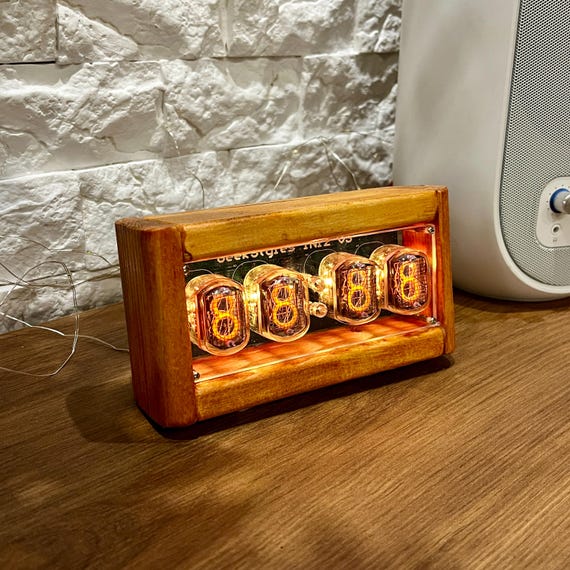 Nixie Clock 4 digits　IN-12 & B5092 Nixie Clock 4 digits IN-12 & B5092 RGB 4 Digit IN-12 Nixie