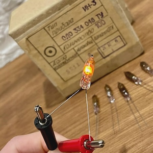 IN-3 Nixie tube dot 100pcs for nixie DIY clock new nos neon bulb original pack