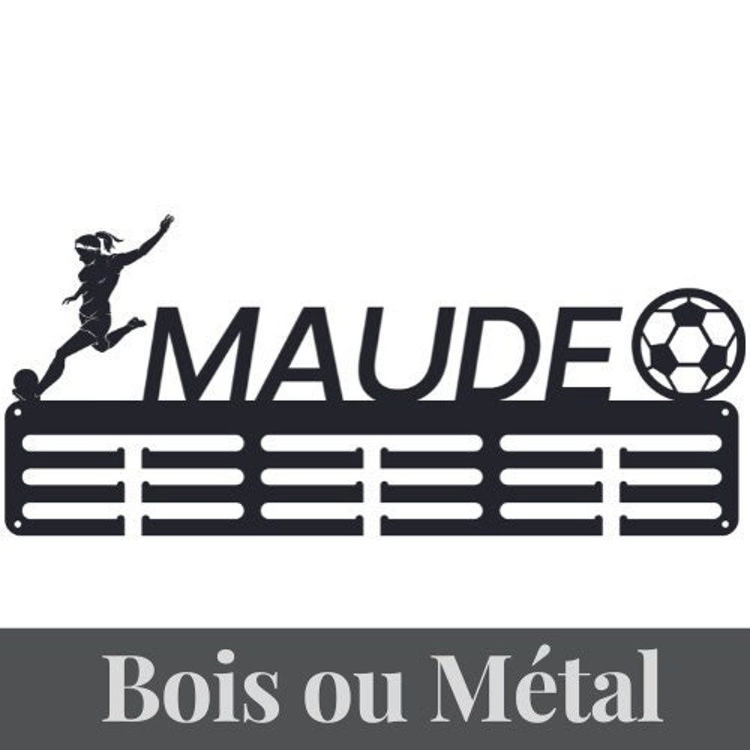 Medal Holder SOCCER Medal Support Medal Hanger Wood Etsy