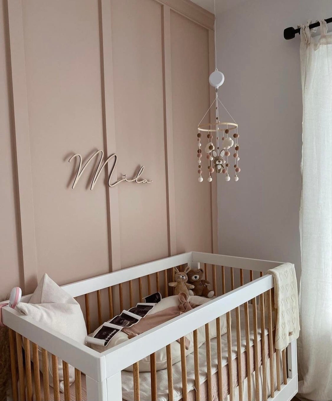 Wooden Name Sign, Crib Name, Custom Name, Wood Name Sign, Wood Cutting