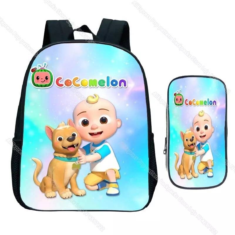 Kids/baby cocomelon backpack 2pc set | Etsy