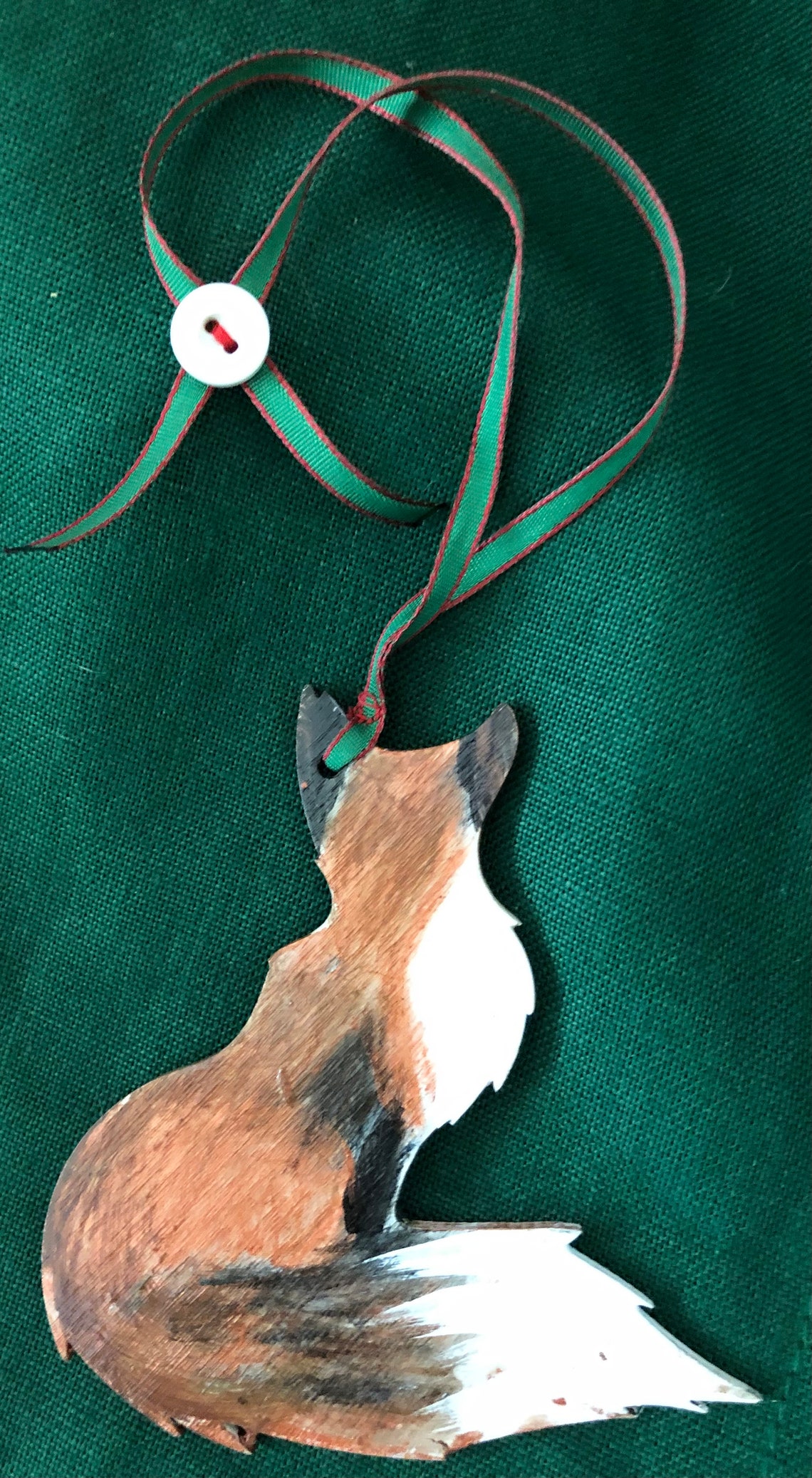 FOX Christmas Ornament FOXHUNT Etsy