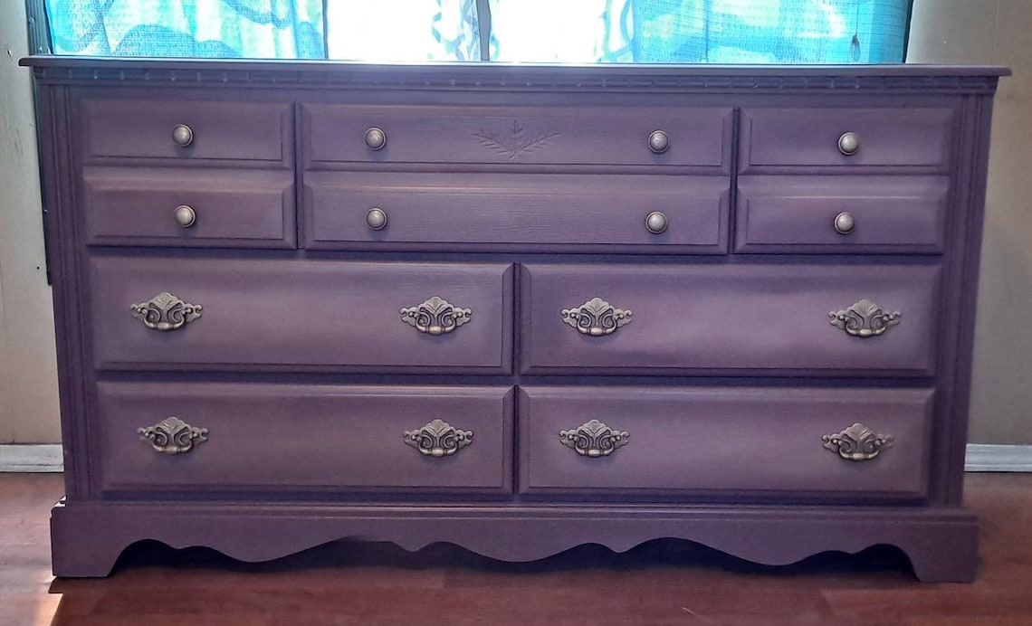 Vintage Broyhill Dresser/Bohemian Bedroom Furniture/Boho Style Etsy