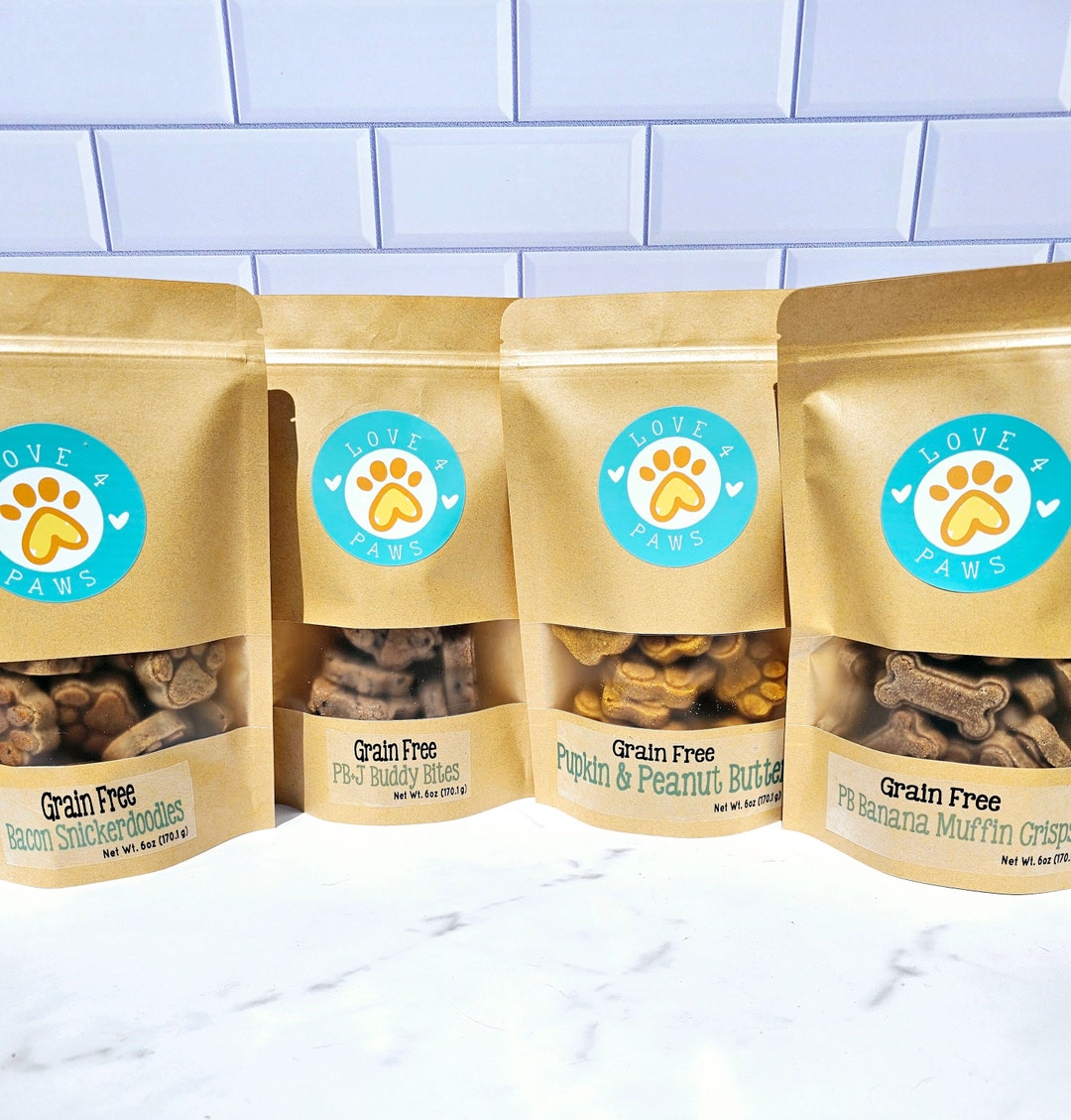 Organic Grain-free Dog Treats: Allergy-friendly, Small Batch, Canine ...